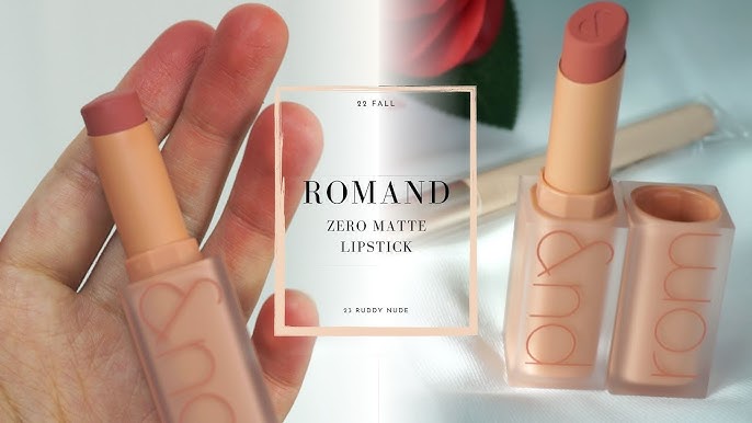 romand zero matte lipstick